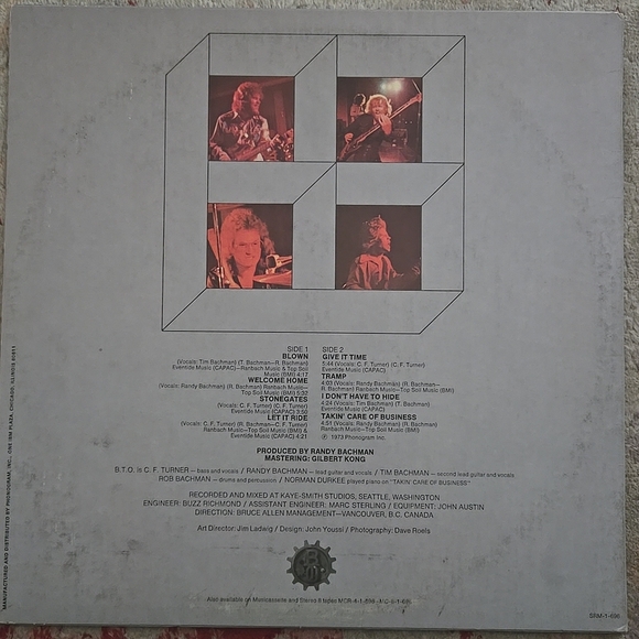 Bachman Turner Overdrive, Bachman Turner Overdrive II, Mercury Records 1973 - Picture 2 of 7